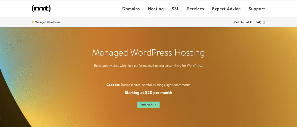 Media Temple Managed WordPress Hosting