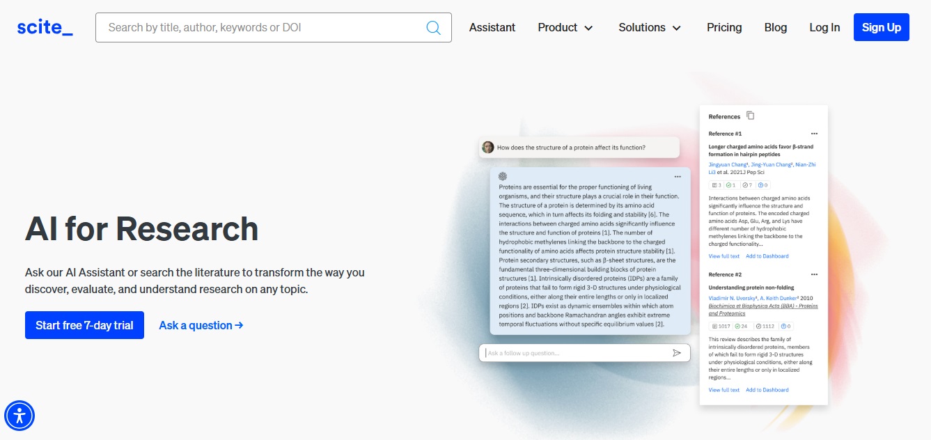 Scite Ai Review Revolutionizing Research Workflow